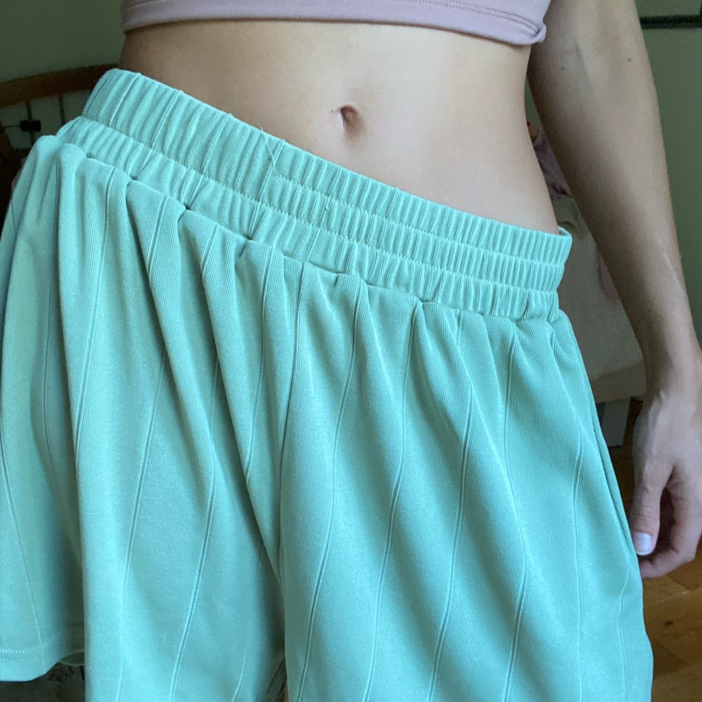 Casual Green Basketball Shorts